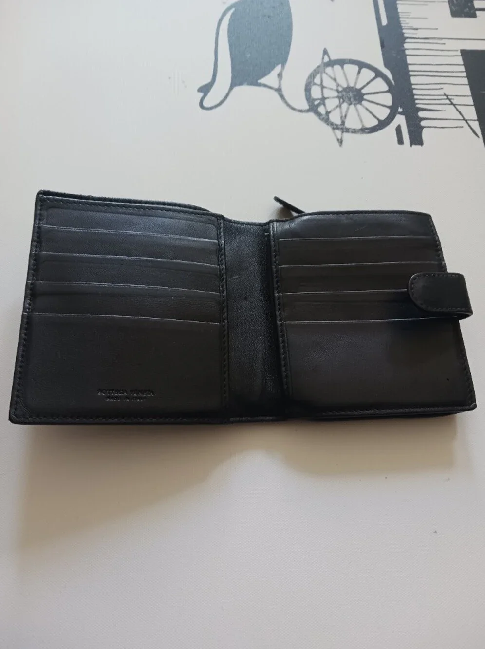 Bottega Veneta Woven Biffold Wallet